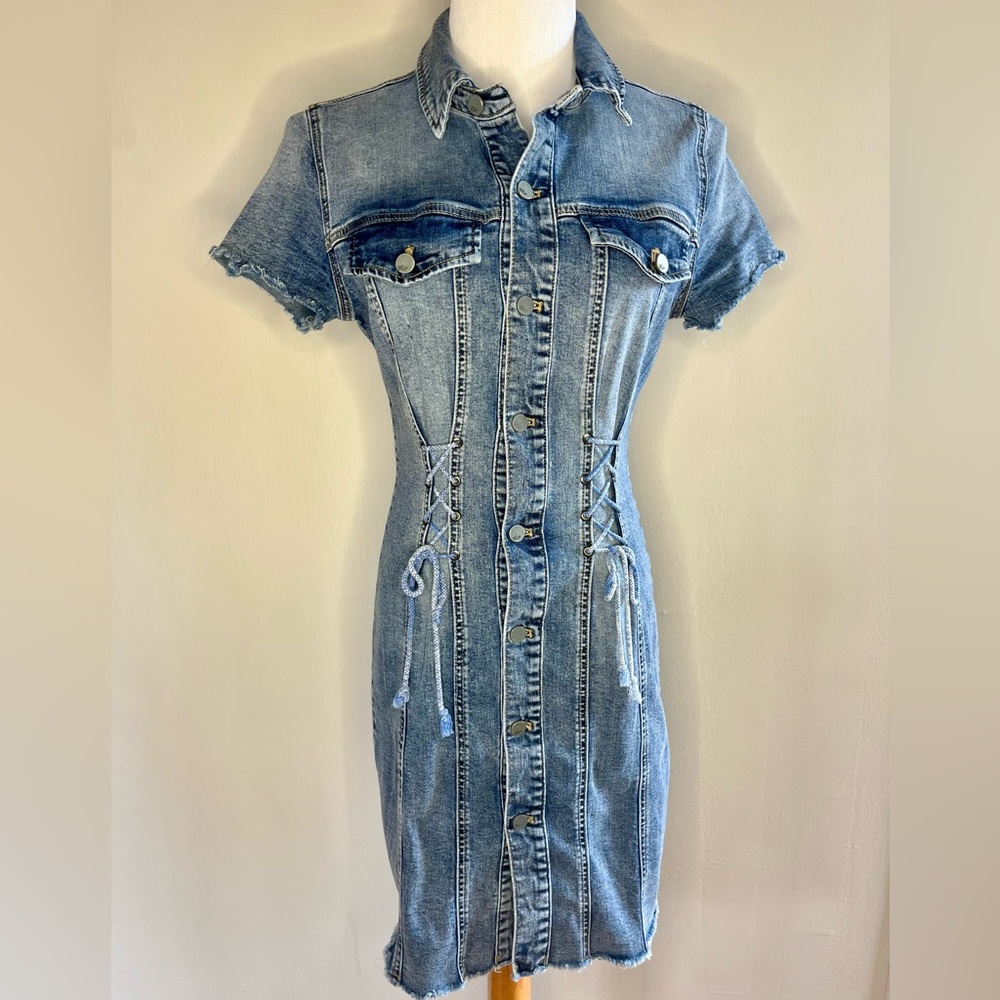 Denim Button-Down Dress from Nordstrom Rack